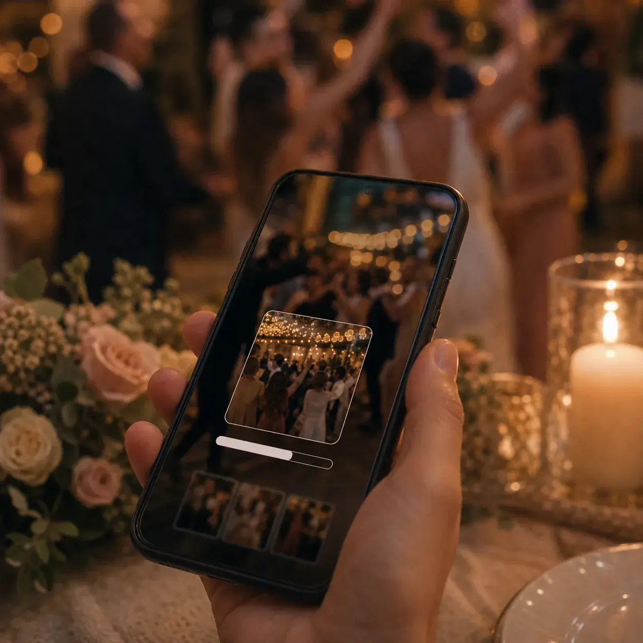 Canlı galeriye fotoğraf yükleme ekranı